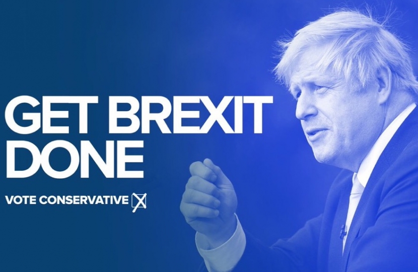 Get Brexit Done. Vote Conservative!