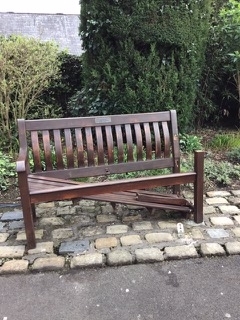 Damaged Whalley Bench